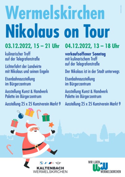 Einiges los in Wermelskirchen - Nikolaus on tour & Lichterfahrt - Radio  Hilgen / WK
